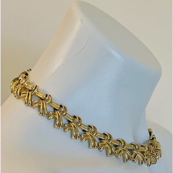 Vintage KRAMER choker-style bow necklace - Picture 3 of 15